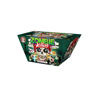 İyi bir fiyat. Özel 32 Şut Kullanıcı Pastası Havai Fişekleri Zombi Katilleri 500G Fan şeklinde çevrimiçi