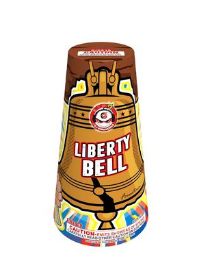 Bom preço Liuyang 200G Fonte ao ar livre Fogos de artifício de consumo Liberty Bell Cone 20x26x175mm on-line