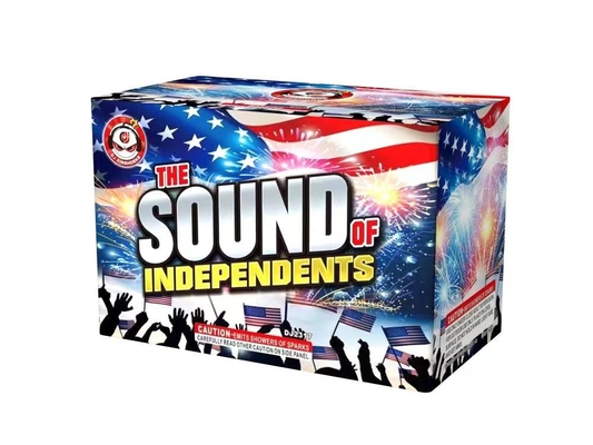 Bom preço Liuyang Fountain Consumer Cake Fogos de artifício 200G O Som dos Independentes 20x26x145mm on-line