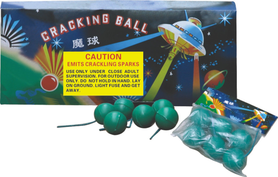 Guter Preis Cracklings Effekte Neuheiten Verbraucherfeuerwerk Crackling Ball mit Kunststoffschalen Online
