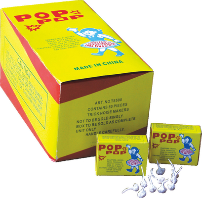 Buen precio China Pequeñas galletas de pop pop juguete de consumo fuegos artificiales papelería snappers color snap en línea