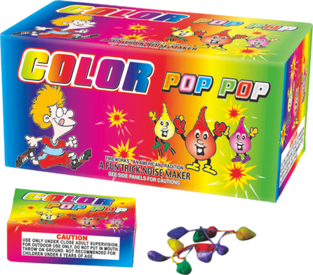 Buen precio Pequeños fuegos artificiales Novedad juguete de consumo Pop Pop Snappers Fuegos artificiales de papel en línea