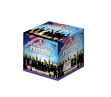 Giá tốt. 500G 16 shot 0.8 inch Cake Fireworks Firecrackers cho lễ cưới trực tuyến