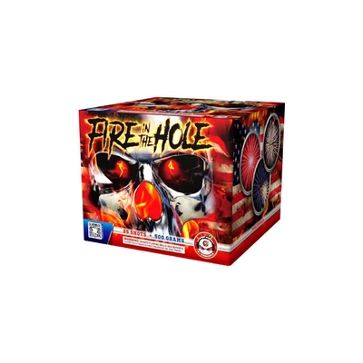 Giá tốt. 500G Liuyang Cake pháo hoa 25 shot Fire In The Hole 30 x 36 x 225mm ngoài trời trực tuyến