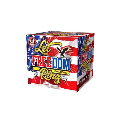 Buon prezzo 500G di torte per i consumatori 20 colpi Lascia che la libertà suoni Liuyang fuochi d'artificio per festeggiare in linea