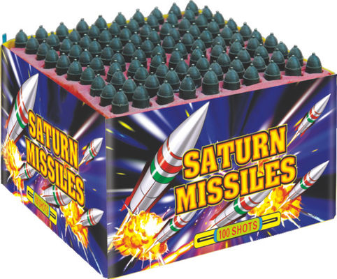 calidad 100 disparos Saturno Misiles Fuegos artificiales Plaza clásica en forma de todas las edades para la celebración fábrica