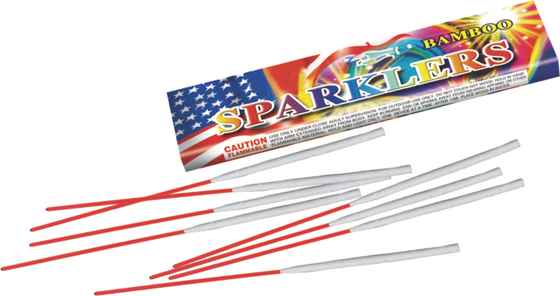 ราคาดี มือถือ 7 นิ้ว ยาวไม้ยาง Sparklers สําหรับปาร์ตี้ ออนไลน์