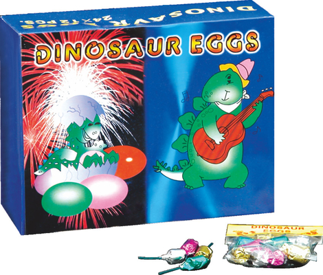 Giá tốt. Đồ chơi tùy chỉnh Đồ chơi mới Fireworks trứng khủng long với giấy màu Cover Cracklings trực tuyến
