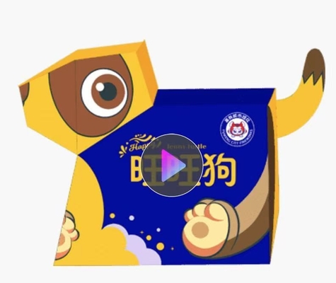 Bom preço Lindo cachorro em forma de futebol de futebol Liuyang brinquedo ao ar livre 18x23x110mm 3 tiros on-line
